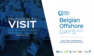 offshore installation equipment at Belgian offshore days