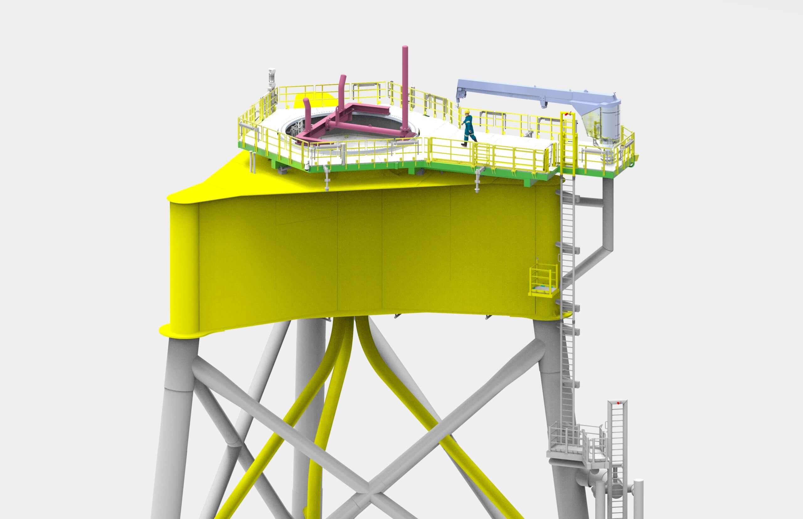 Eager.one | Jacket Lifting Tool for offshore wind farm 